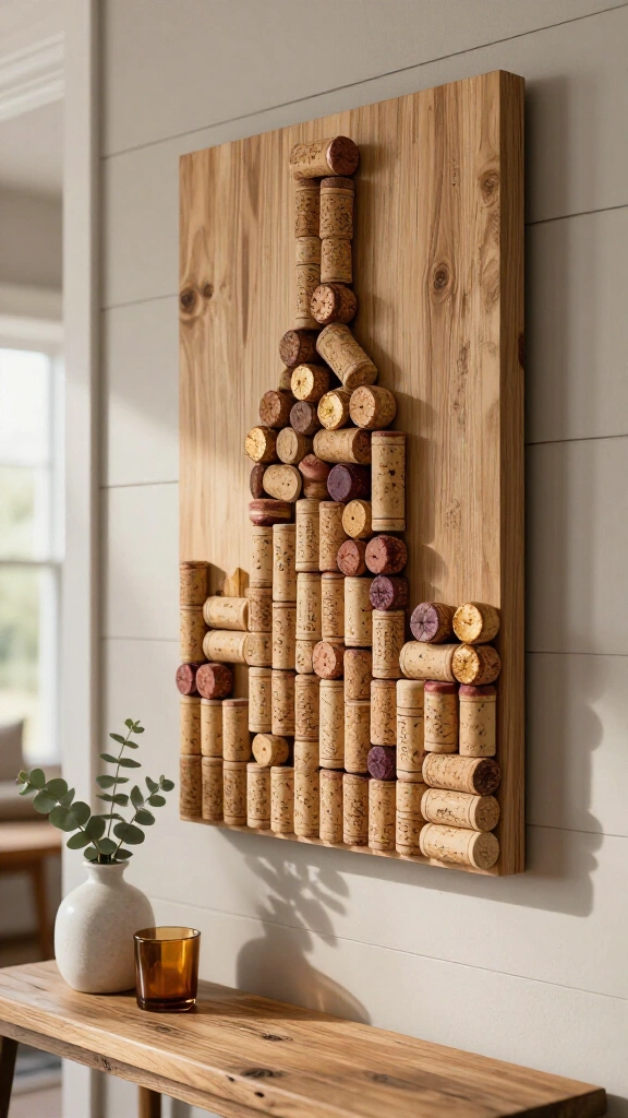 Monogram Cork Wall Art