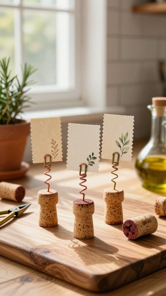 Rustic Recipe Card & Photo Clips