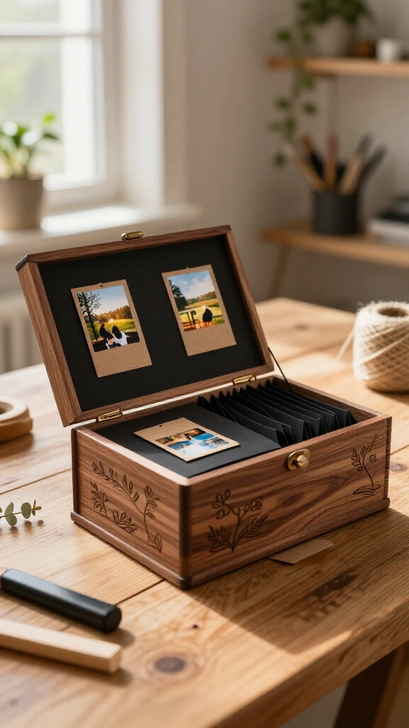Memory Photo Calendar Accordion Box