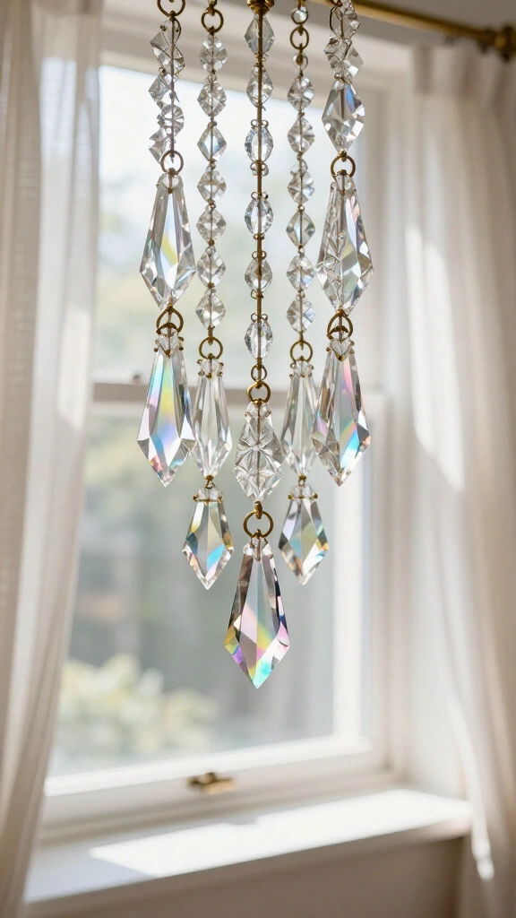 Crystal Chandelier Prism Drops