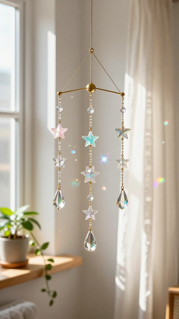 Beaded Suncatcher Mobiles