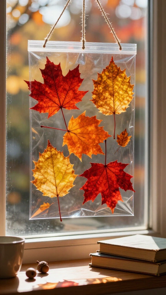 Laminated Fall Leaf Transparencies