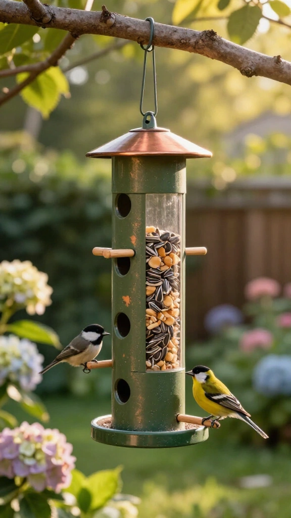 Clear-Sight Bird Feeder Tube