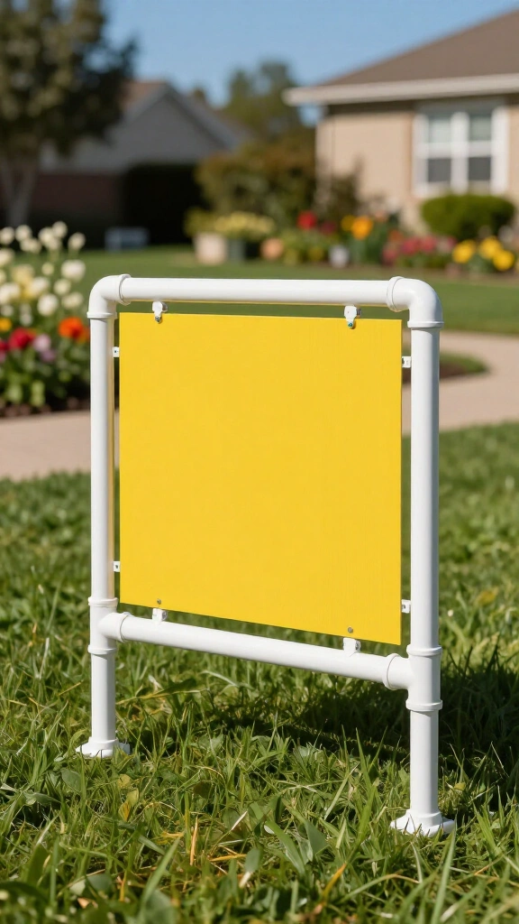 Weatherproof Outdoor Yard Sign Stand