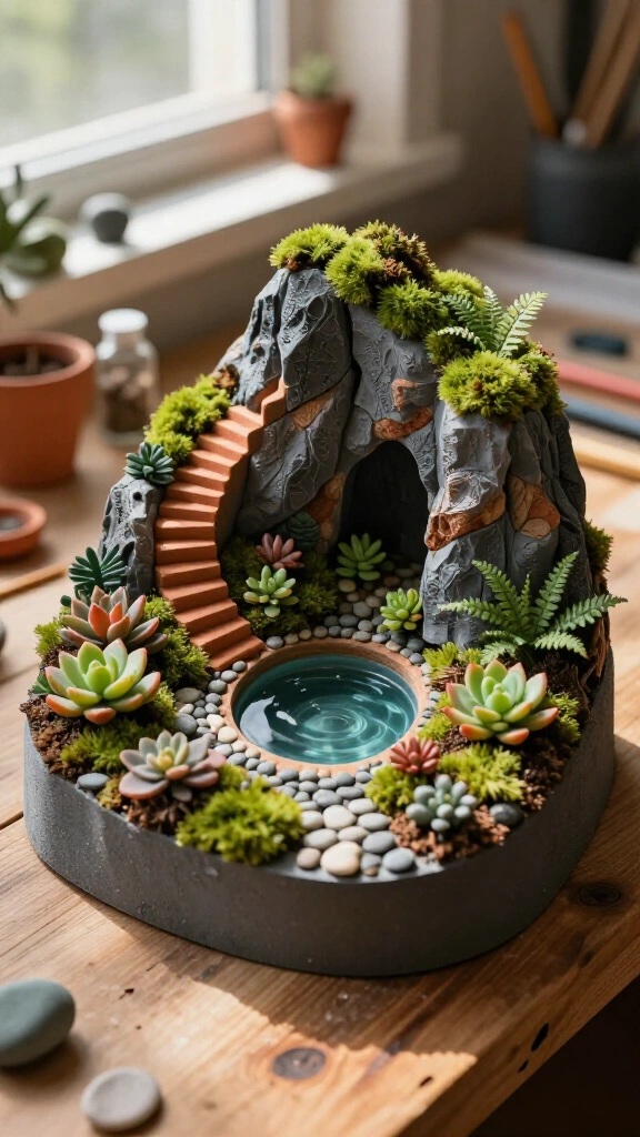 Whimsical Fairy Garden Base