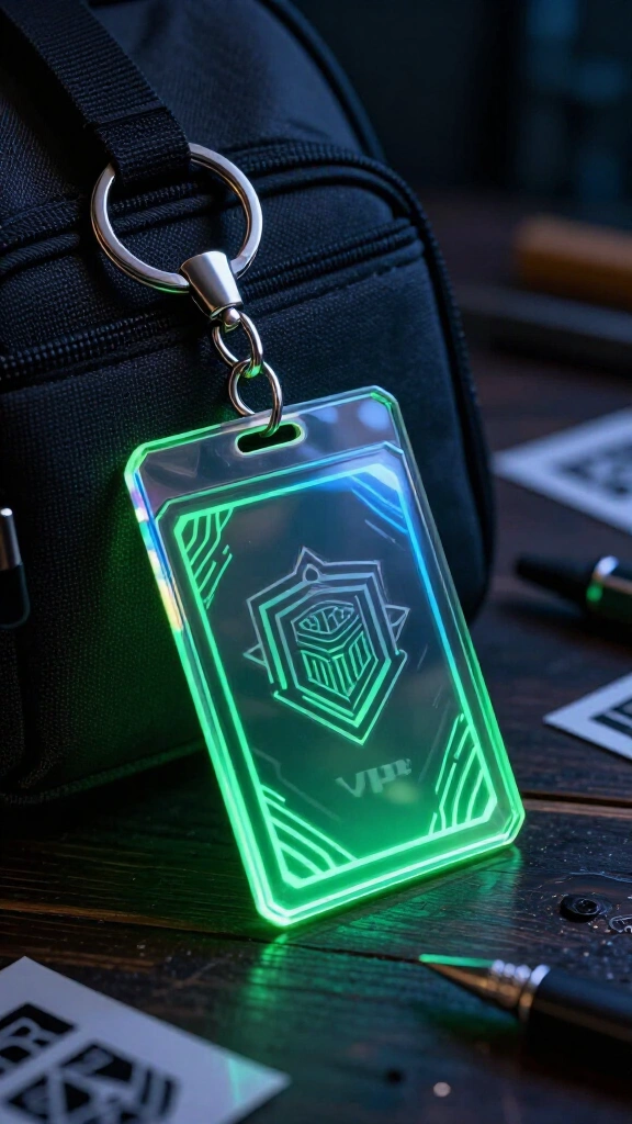 Fazbear Entertainment VIP Keycard Keychain