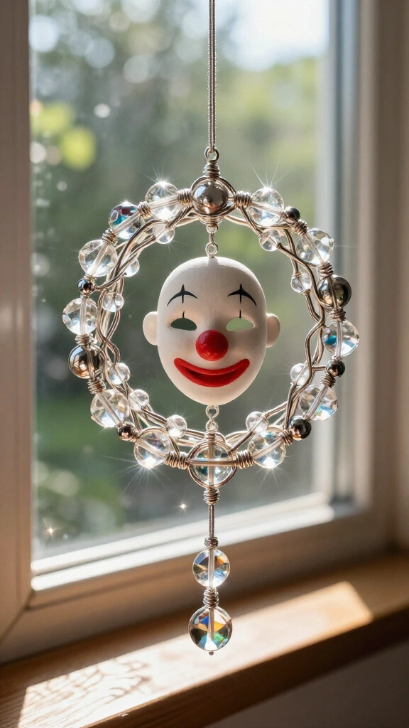 Ennard Cable & Bead Tangle Suncatcher