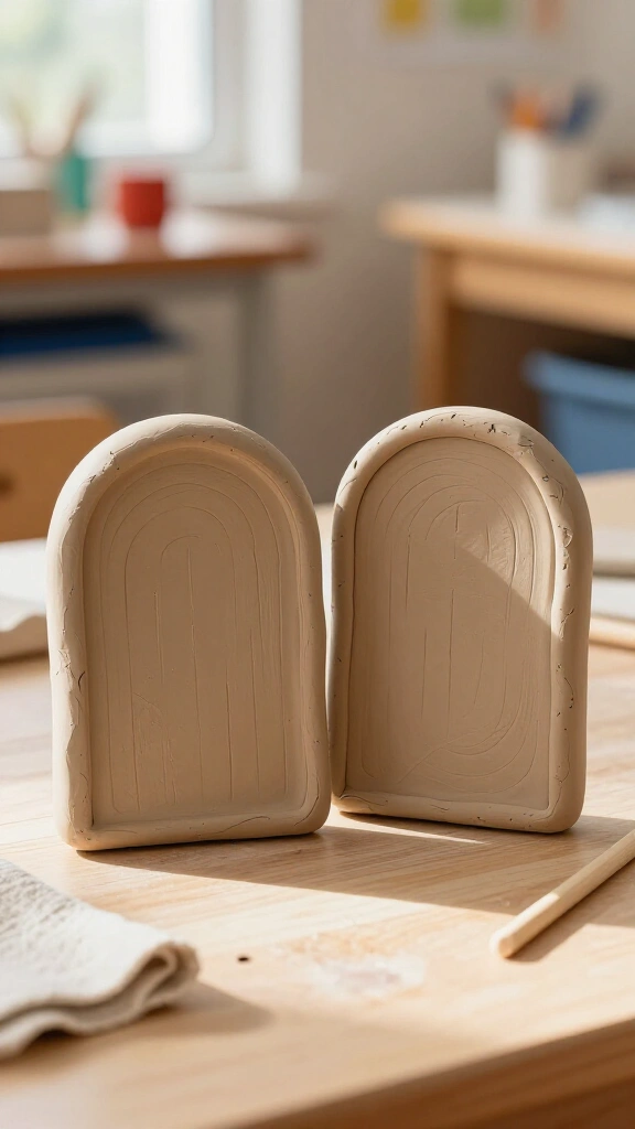 Ten Commandments clay tablets
