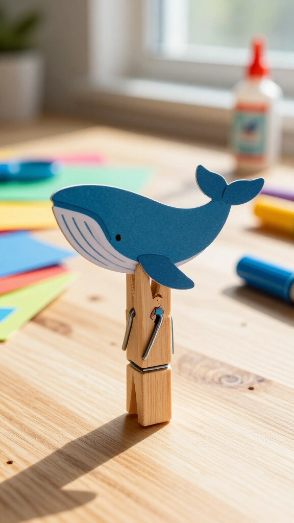 Jonah and the clothespin whale