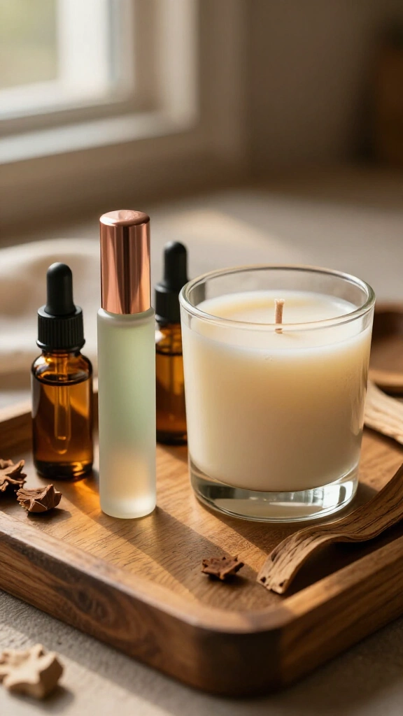 DIY cologne or candle