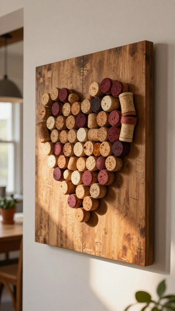 Cork wall art