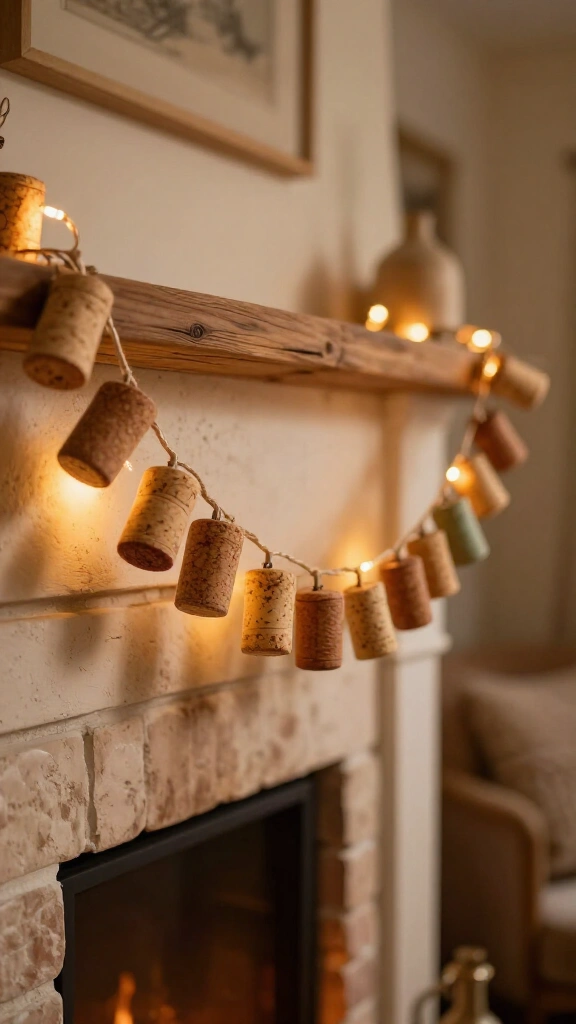 Cork garland