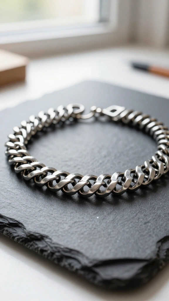 Can tab chainmail bracelet