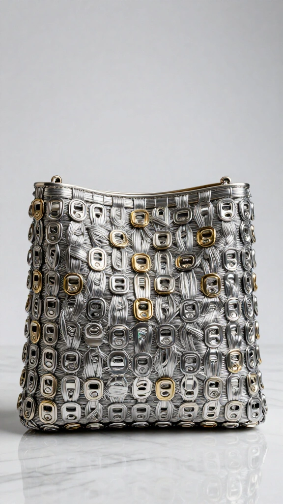 Can tab handbag or clutch