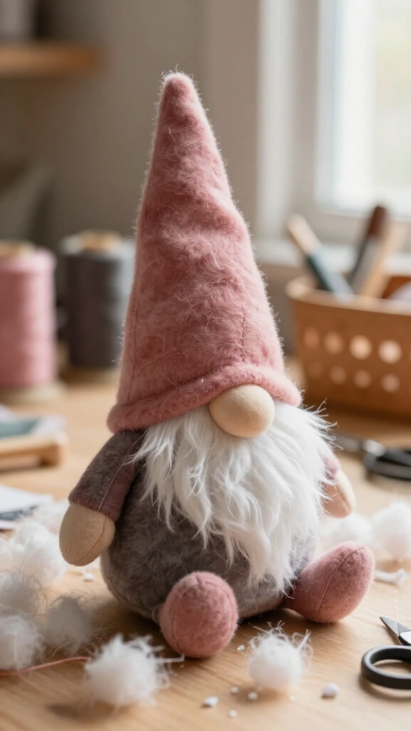 Gnome stuffed animal (plushie)