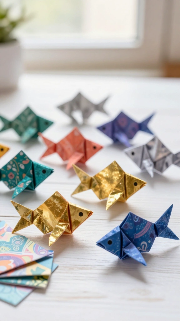Origami fish