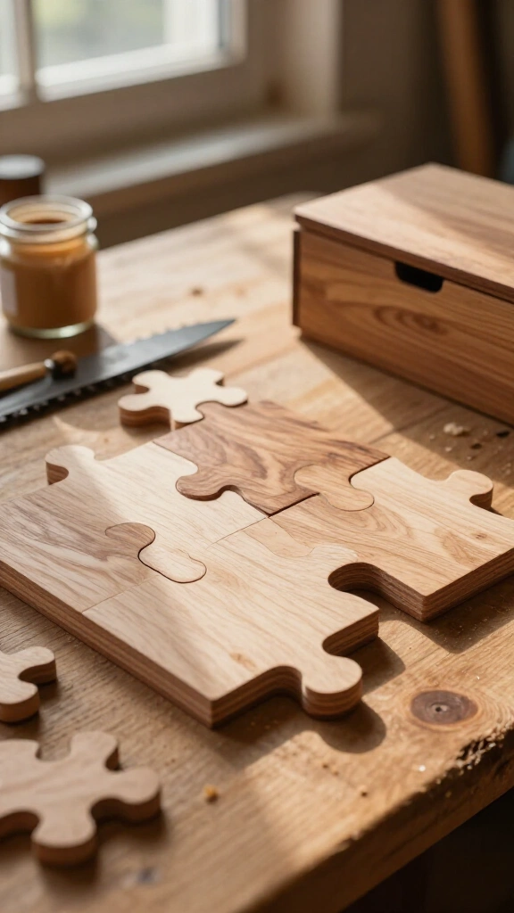 Wooden puzzle