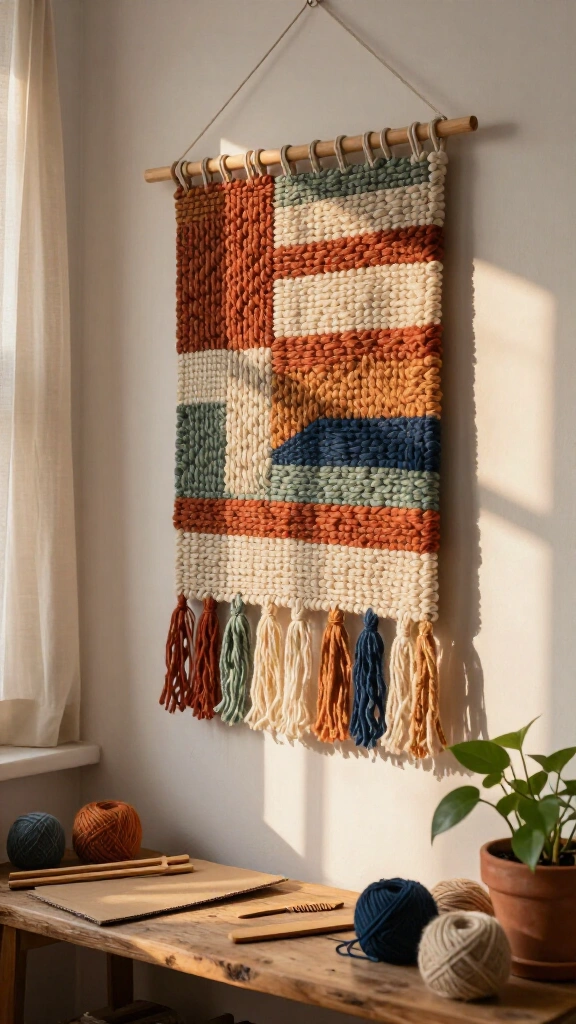 Woven wall tapestries