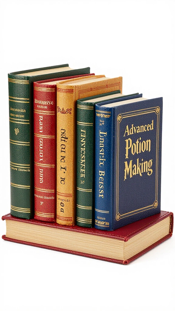 Hogwarts library book set