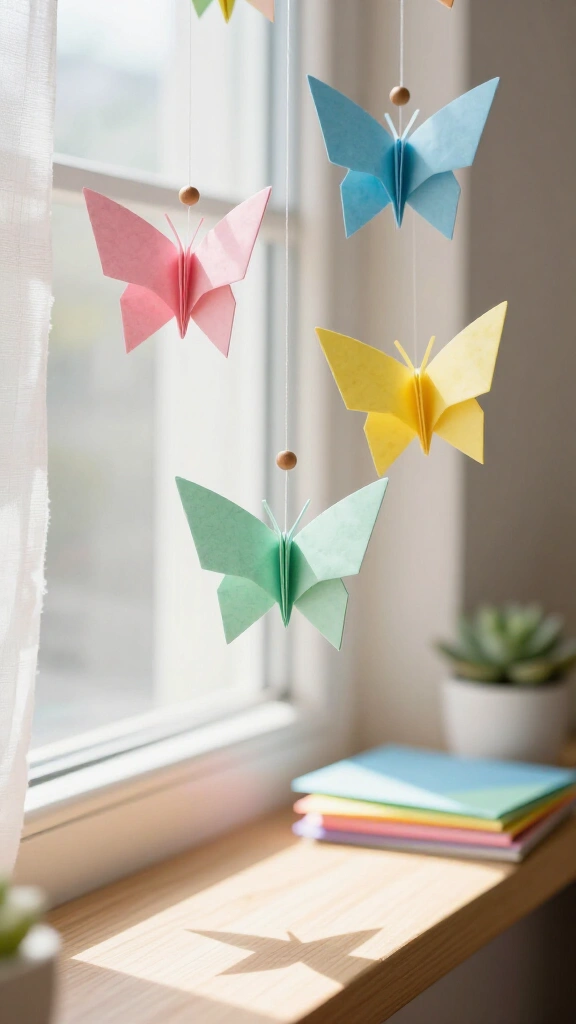 Origami Paper Butterflies
