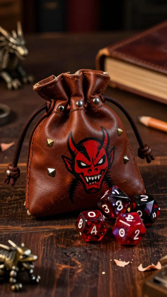 Eddie Munson D&D dice bag