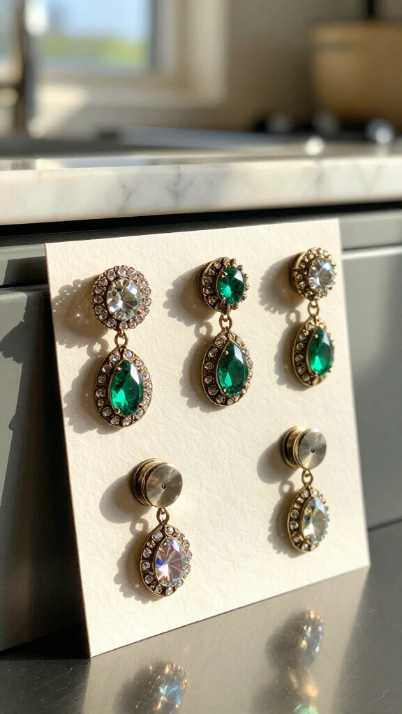 Rhinestone magnet set