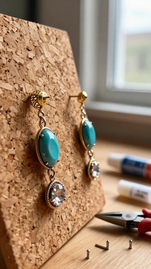 Single earring push pins