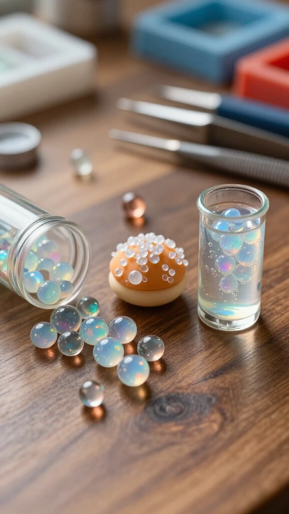 Glass microbeads
