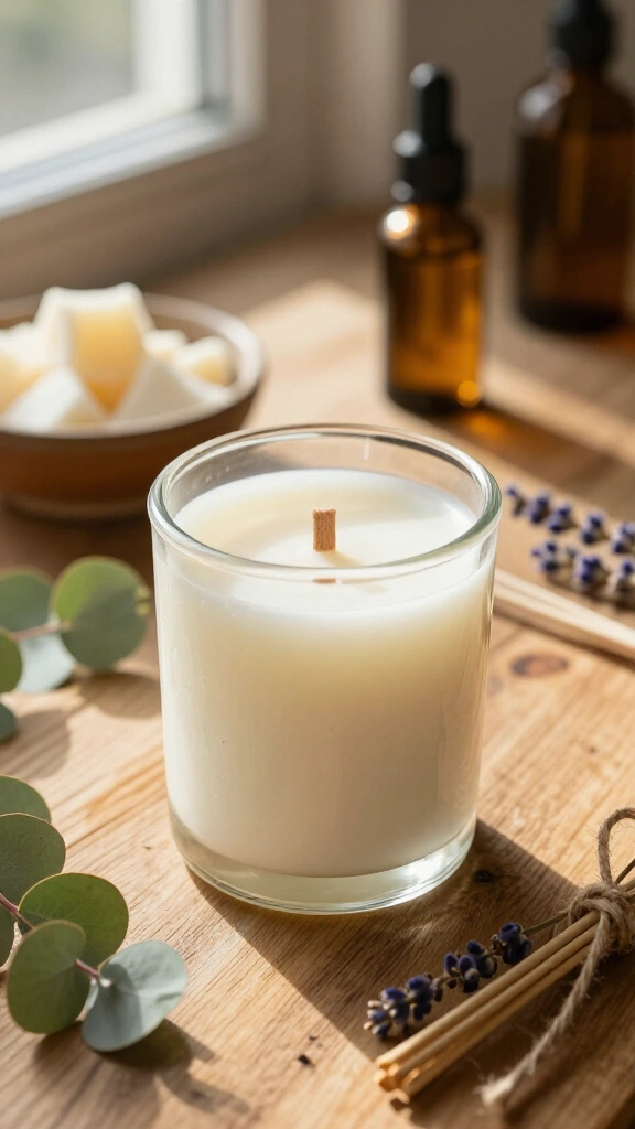 Hand-poured soy wax candles