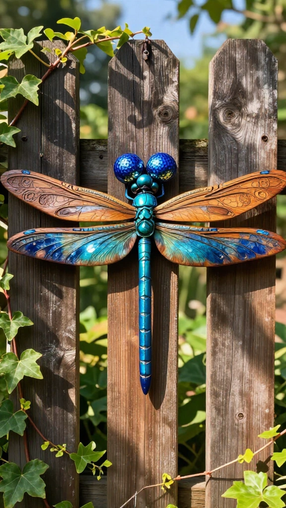 Golf ball dragonfly eyes
