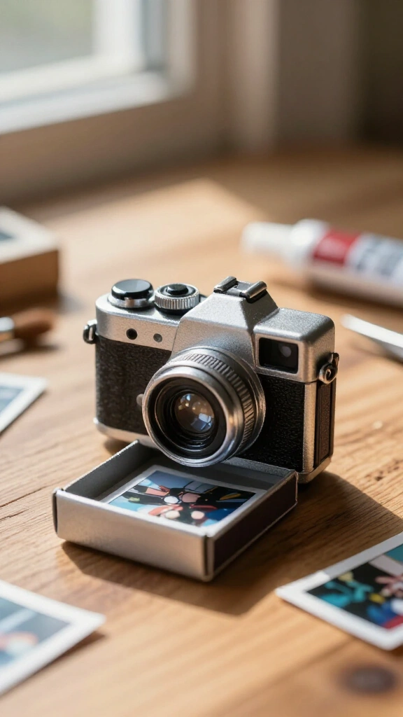 Mini matchbox camera