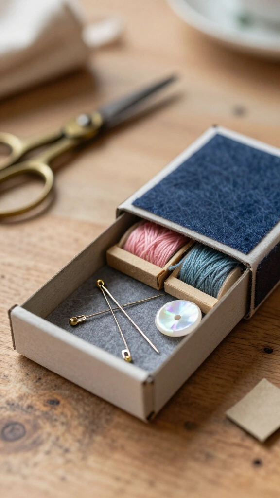 DIY pocket sewing kit