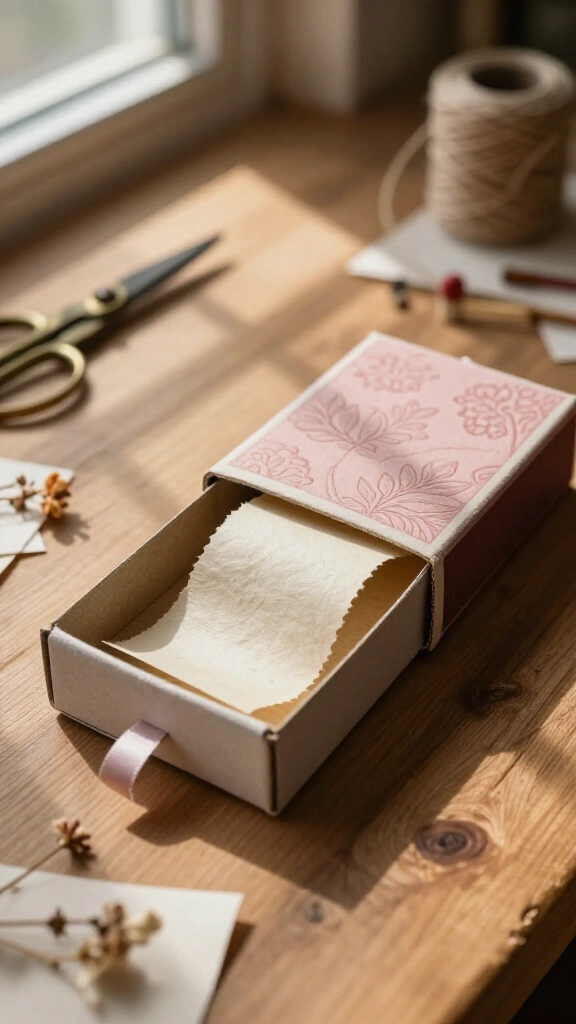 Hidden secret message box