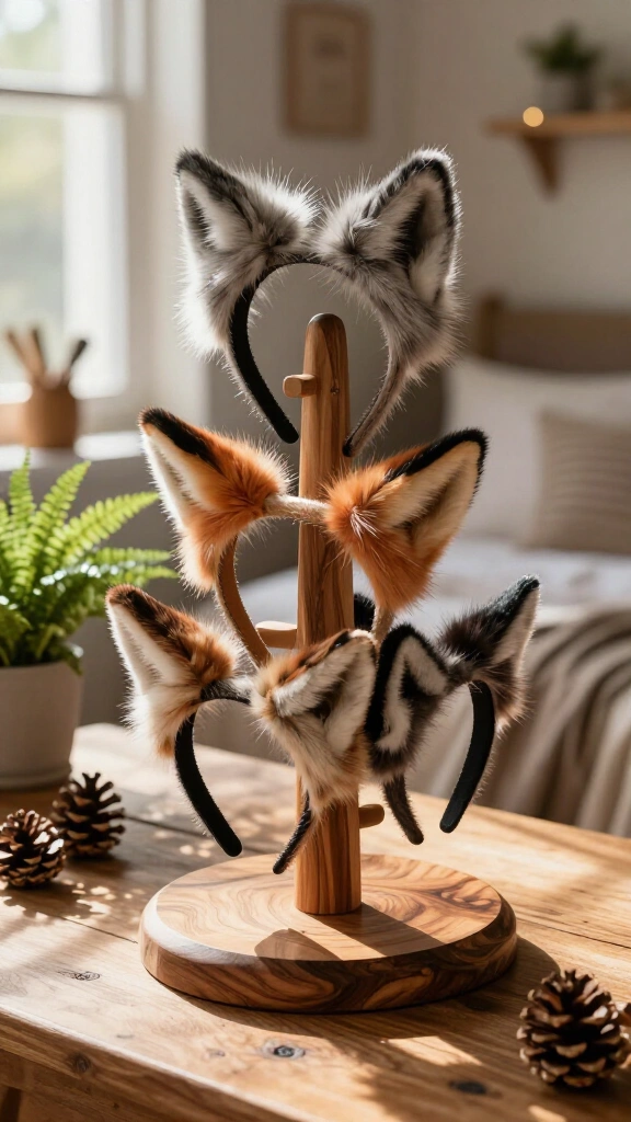 Ear headband tree stand