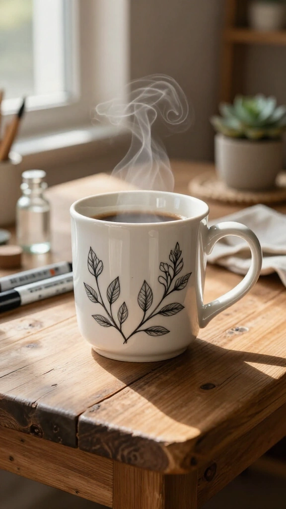 Personalized Sharpie mug (baked)