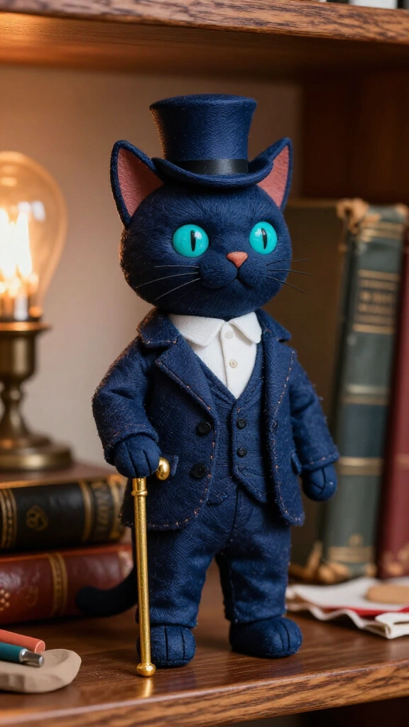 Whisper of the Heart Baron doll statue